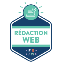 Open Badge : maîtrise de la rédaction de contenus pour le web.
