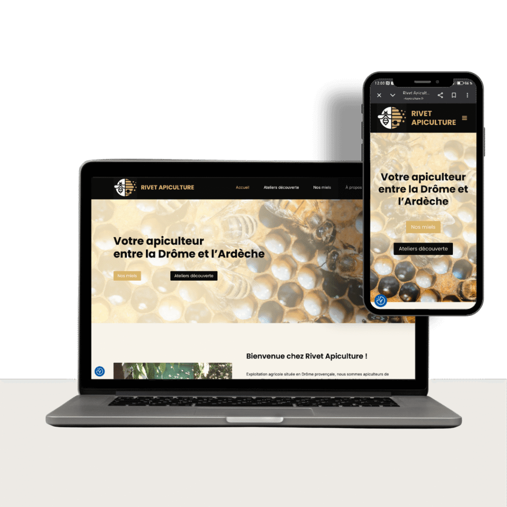 site internet créé par Plumixel en prestations web